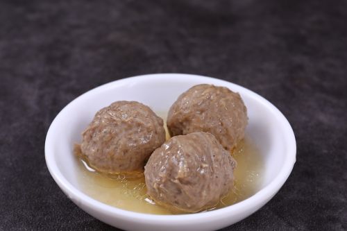 手打牛肉丸